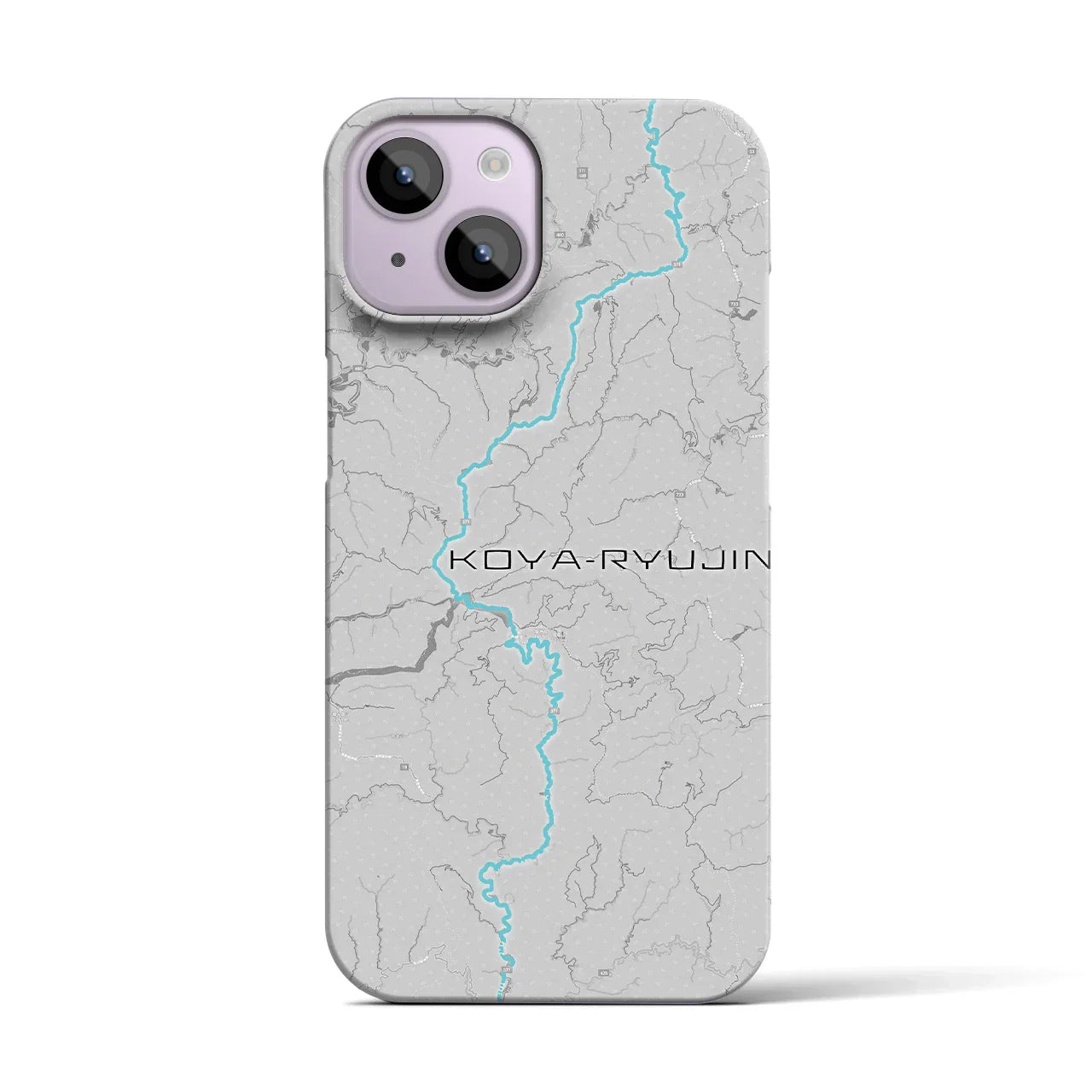 【高野龍神(和歌山県)】スカイラインiPhoneケース(バックカバータイプ)