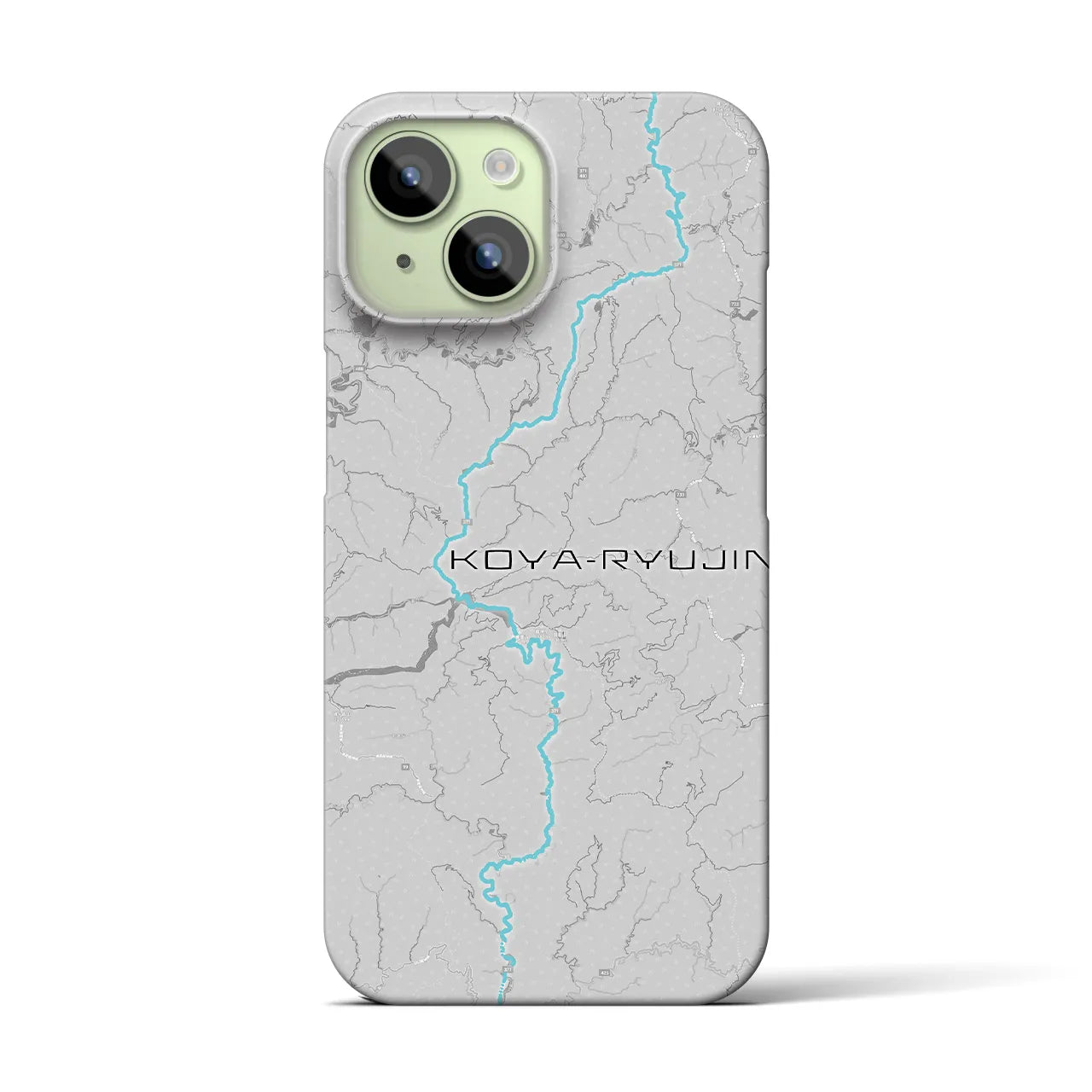 【高野龍神(和歌山県)】スカイラインiPhoneケース(バックカバータイプ)