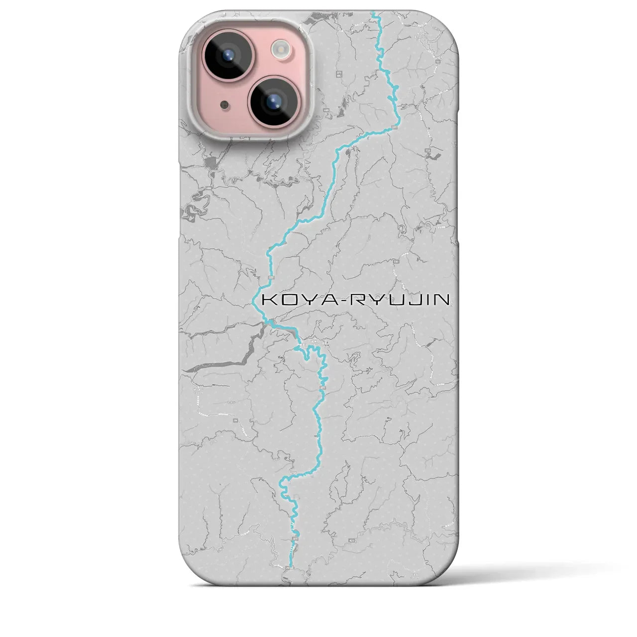 【高野龍神(和歌山県)】スカイラインiPhoneケース(バックカバータイプ)