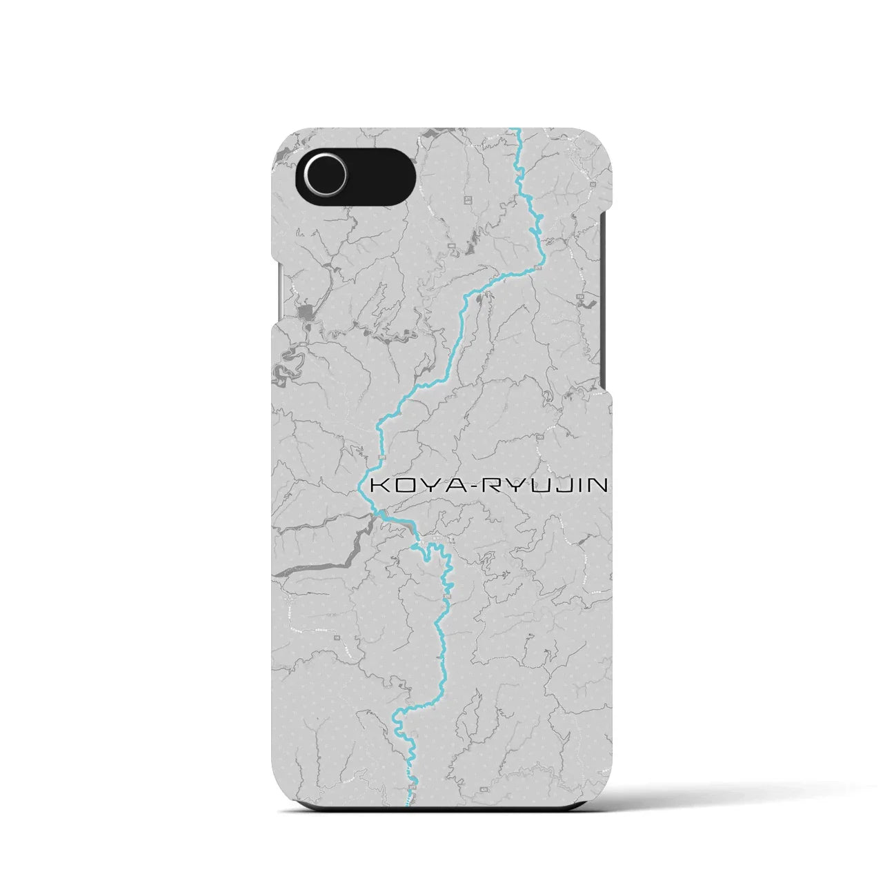 【高野龍神(和歌山県)】スカイラインiPhoneケース(バックカバータイプ)