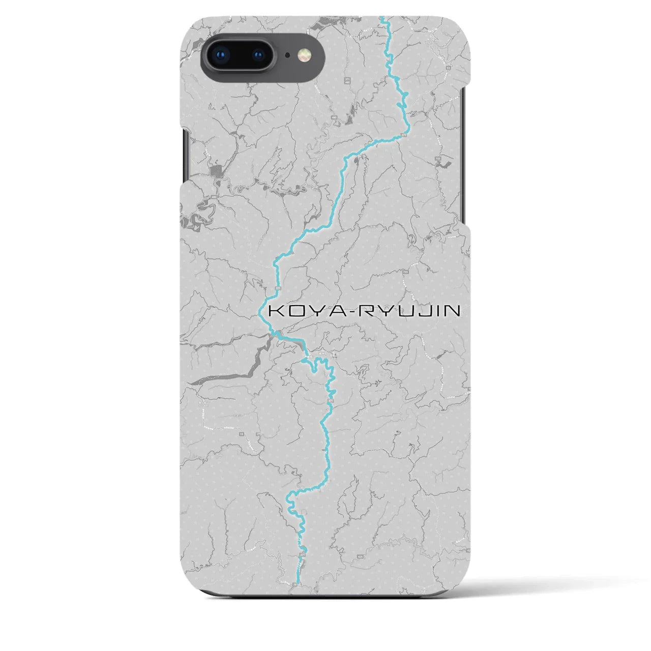 【高野龍神(和歌山県)】スカイラインiPhoneケース(バックカバータイプ)