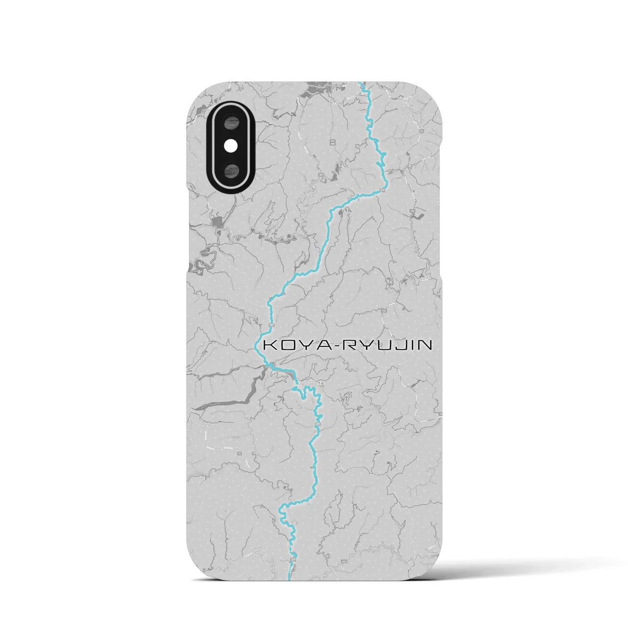 【高野龍神(和歌山県)】スカイラインiPhoneケース(バックカバータイプ)