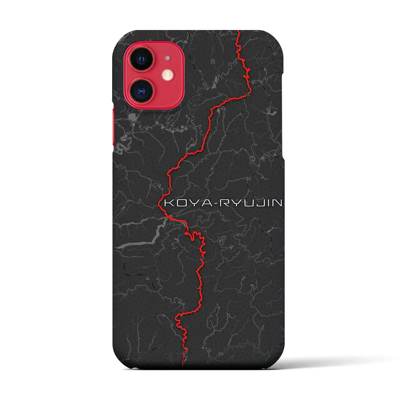 【高野龍神(和歌山県)】スカイラインiPhoneケース(バックカバータイプ)