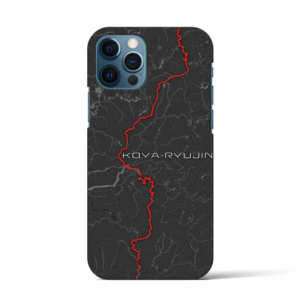 【高野龍神(和歌山県)】スカイラインiPhoneケース(バックカバータイプ)