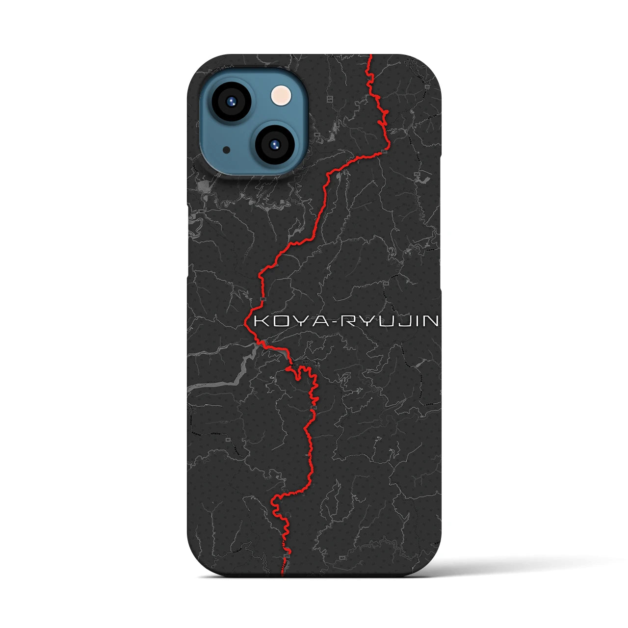 【高野龍神(和歌山県)】スカイラインiPhoneケース(バックカバータイプ)