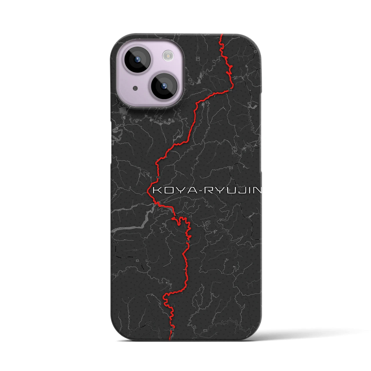 【高野龍神(和歌山県)】スカイラインiPhoneケース(バックカバータイプ)