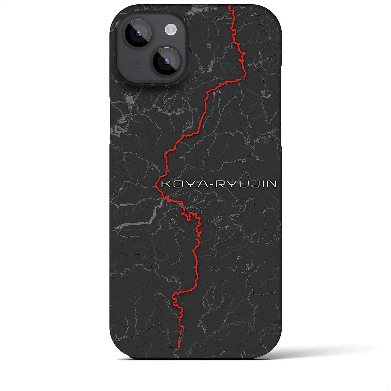 【高野龍神(和歌山県)】スカイラインiPhoneケース(バックカバータイプ)