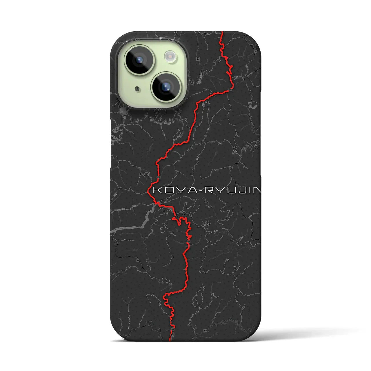 【高野龍神(和歌山県)】スカイラインiPhoneケース(バックカバータイプ)