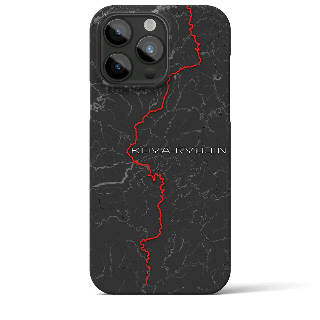 【高野龍神(和歌山県)】スカイラインiPhoneケース(バックカバータイプ)