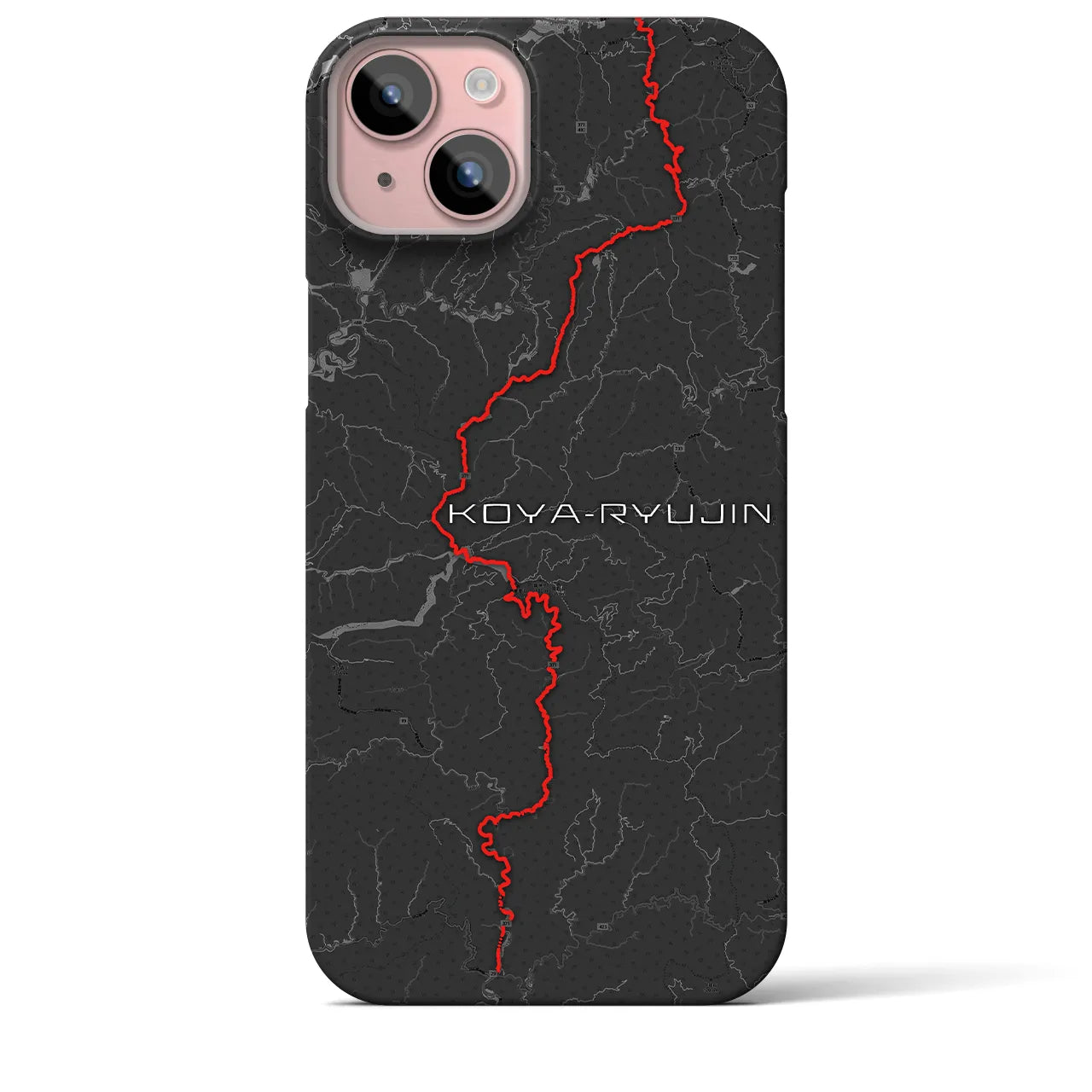 【高野龍神(和歌山県)】スカイラインiPhoneケース(バックカバータイプ)