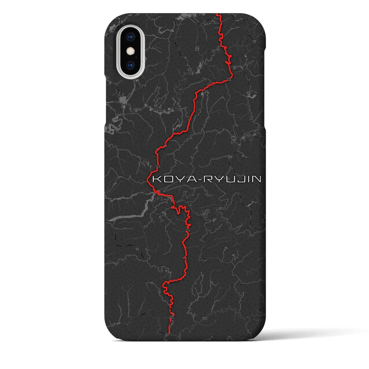 【高野龍神(和歌山県)】スカイラインiPhoneケース(バックカバータイプ)