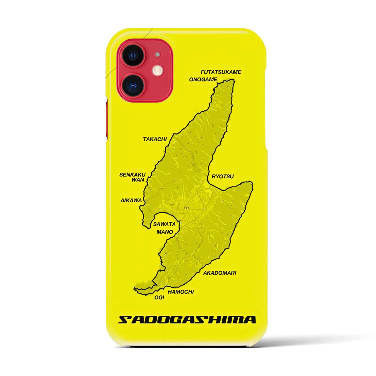 【佐渡島2(新潟県)】サイクリストiPhoneケース(バックカバータイプ)