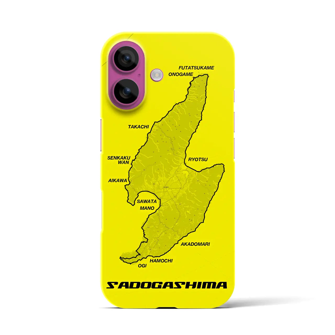 【佐渡島2(新潟県)】サイクリストiPhoneケース(バックカバータイプ)