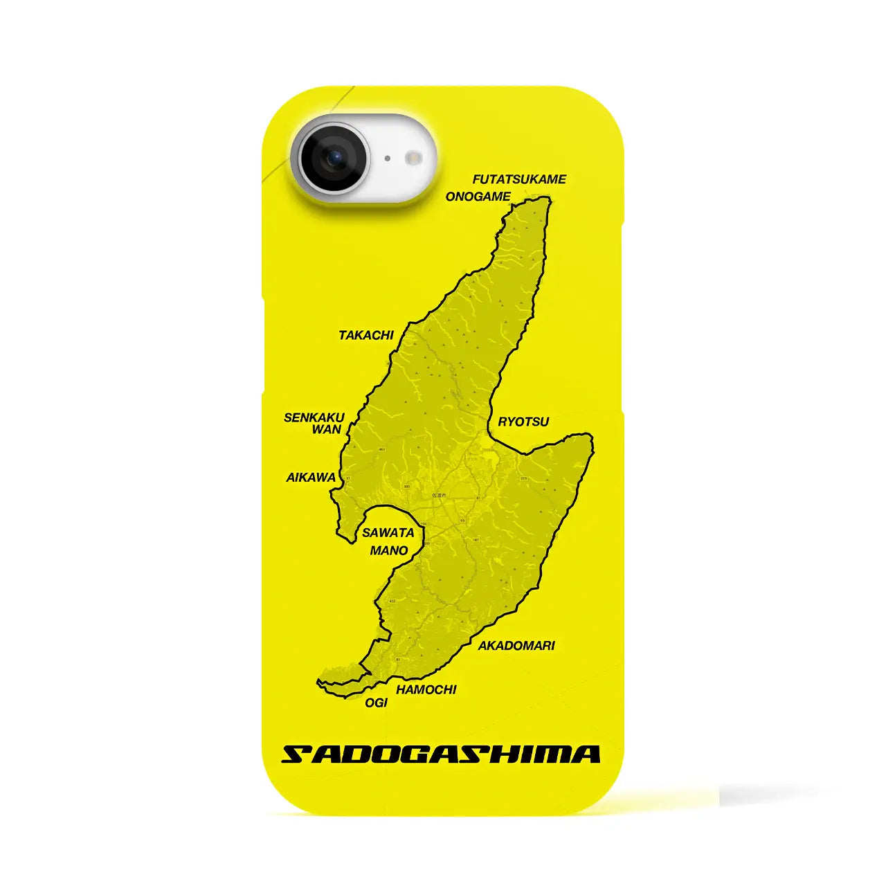 【佐渡島2(新潟県)】サイクリストiPhoneケース(バックカバータイプ)