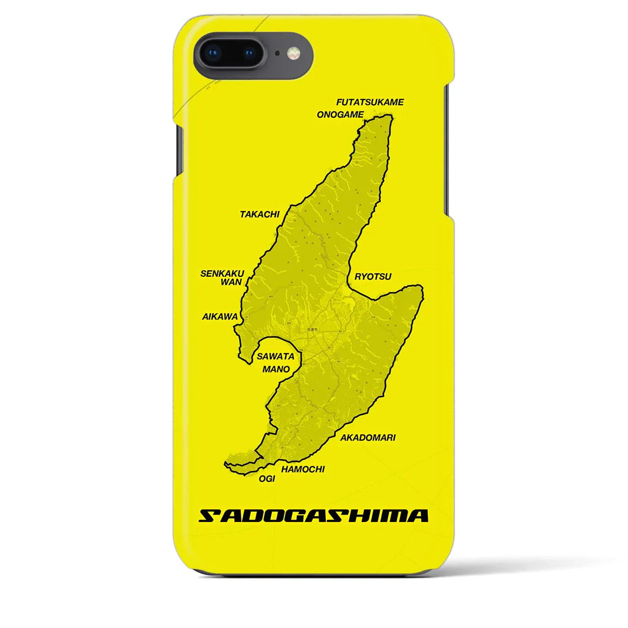 【佐渡島2(新潟県)】サイクリストiPhoneケース(バックカバータイプ)