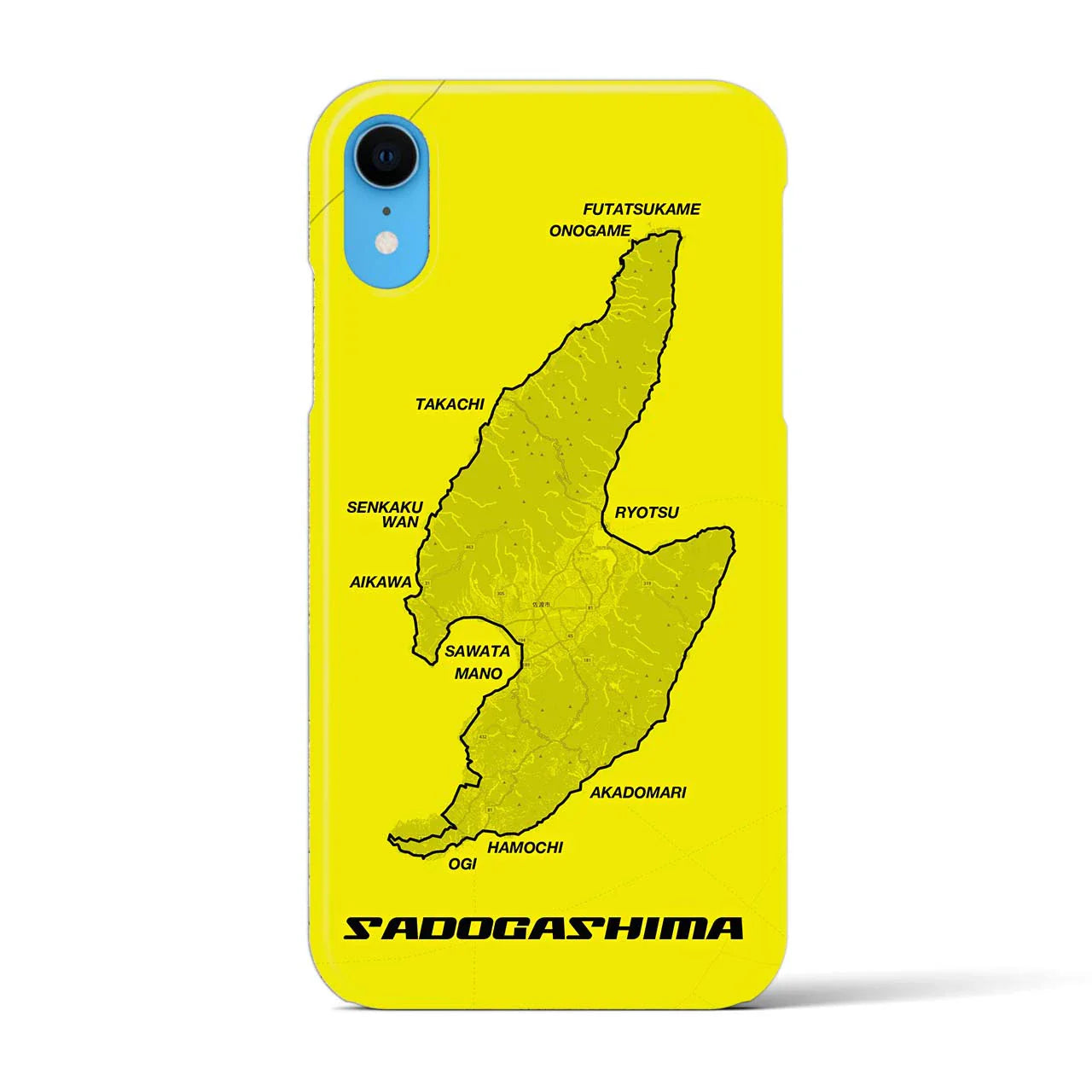 【佐渡島2(新潟県)】サイクリストiPhoneケース(バックカバータイプ)