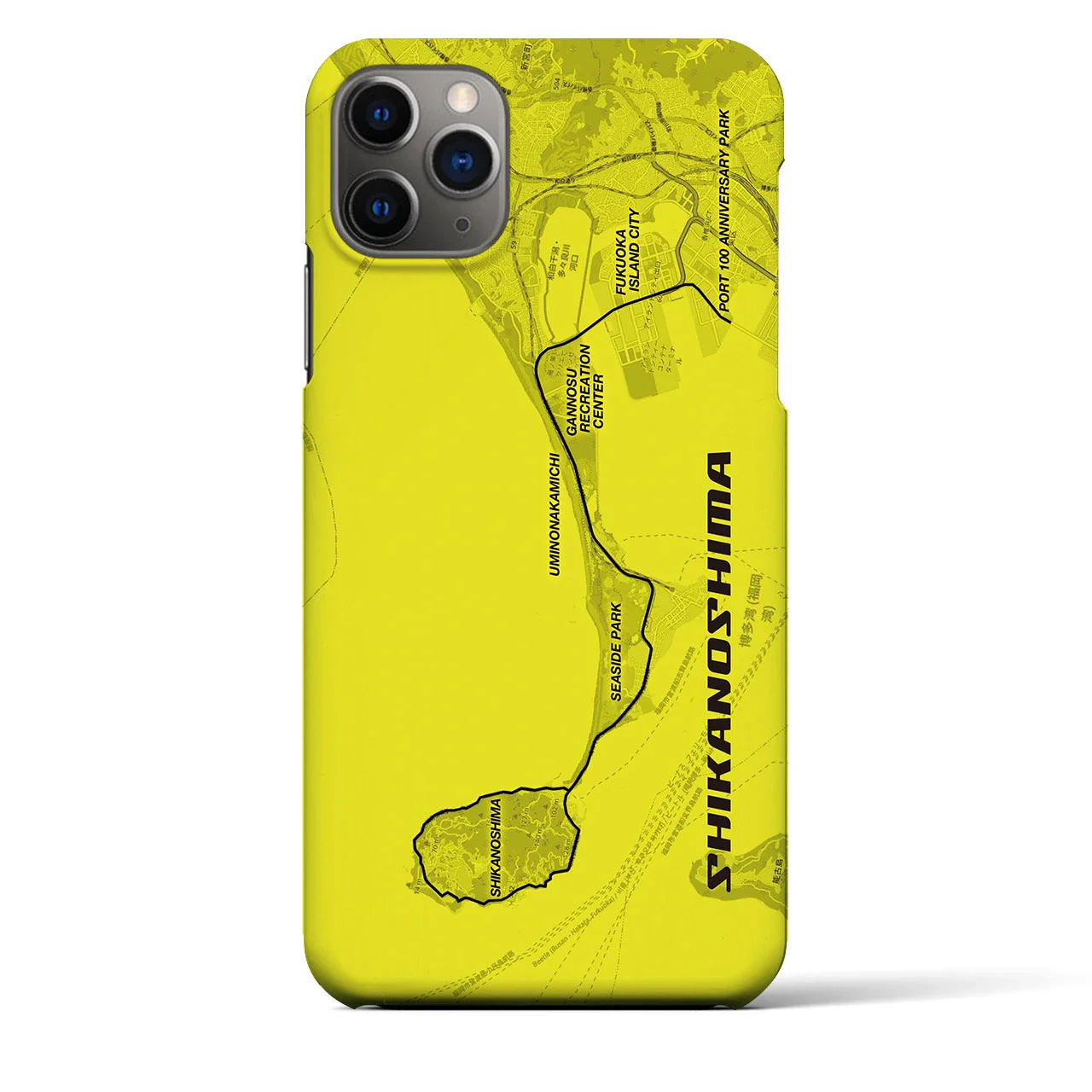 【志賀島2(福岡県)】サイクリストiPhoneケース(バックカバータイプ)