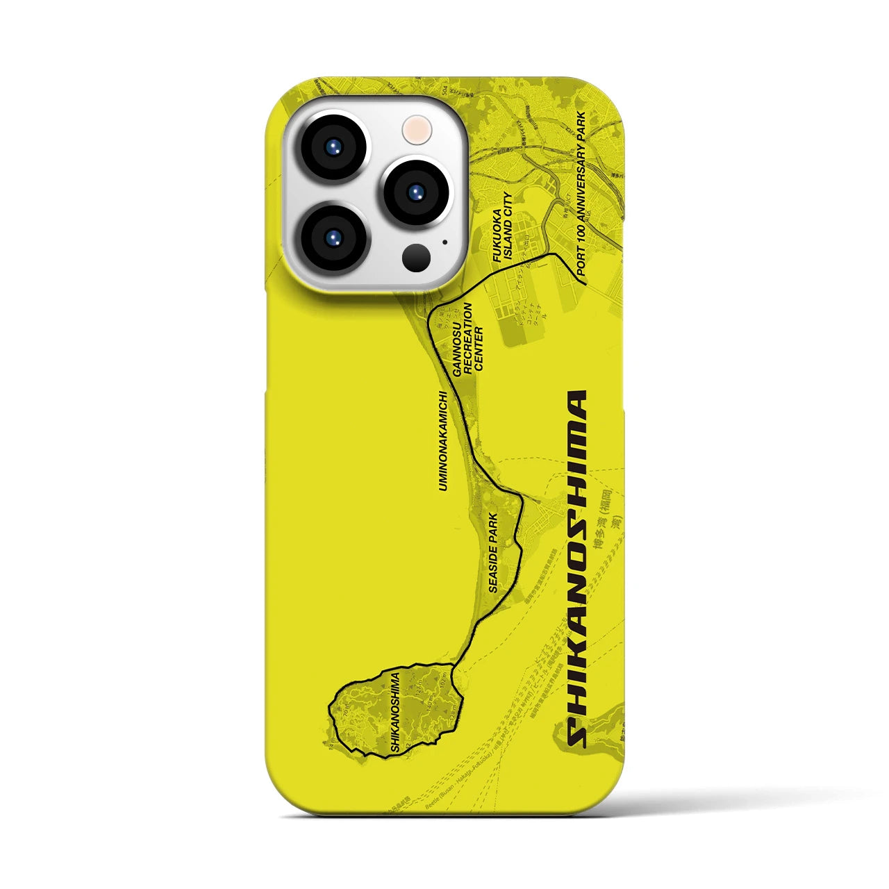 【志賀島2(福岡県)】サイクリストiPhoneケース(バックカバータイプ)