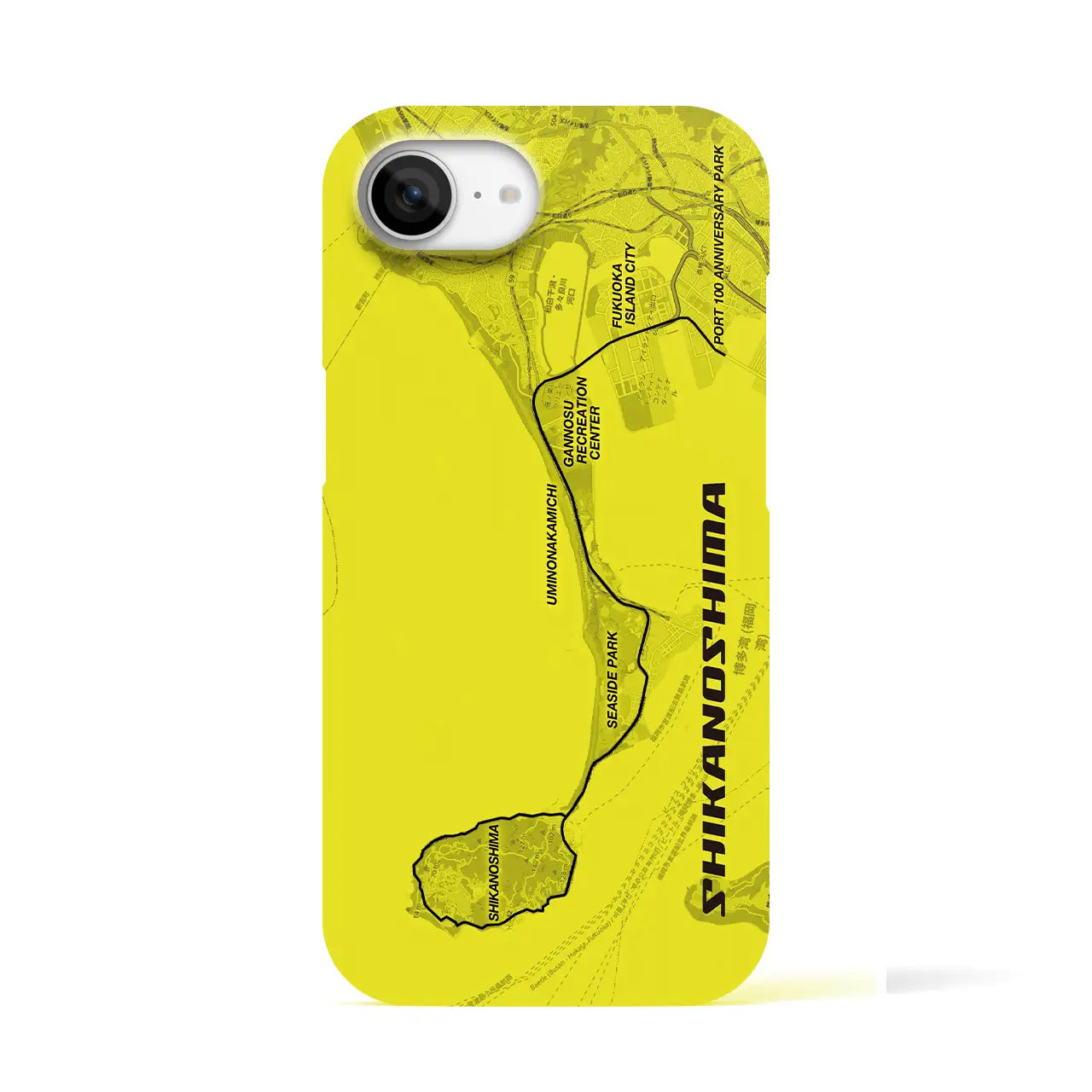 【志賀島2(福岡県)】サイクリストiPhoneケース(バックカバータイプ)