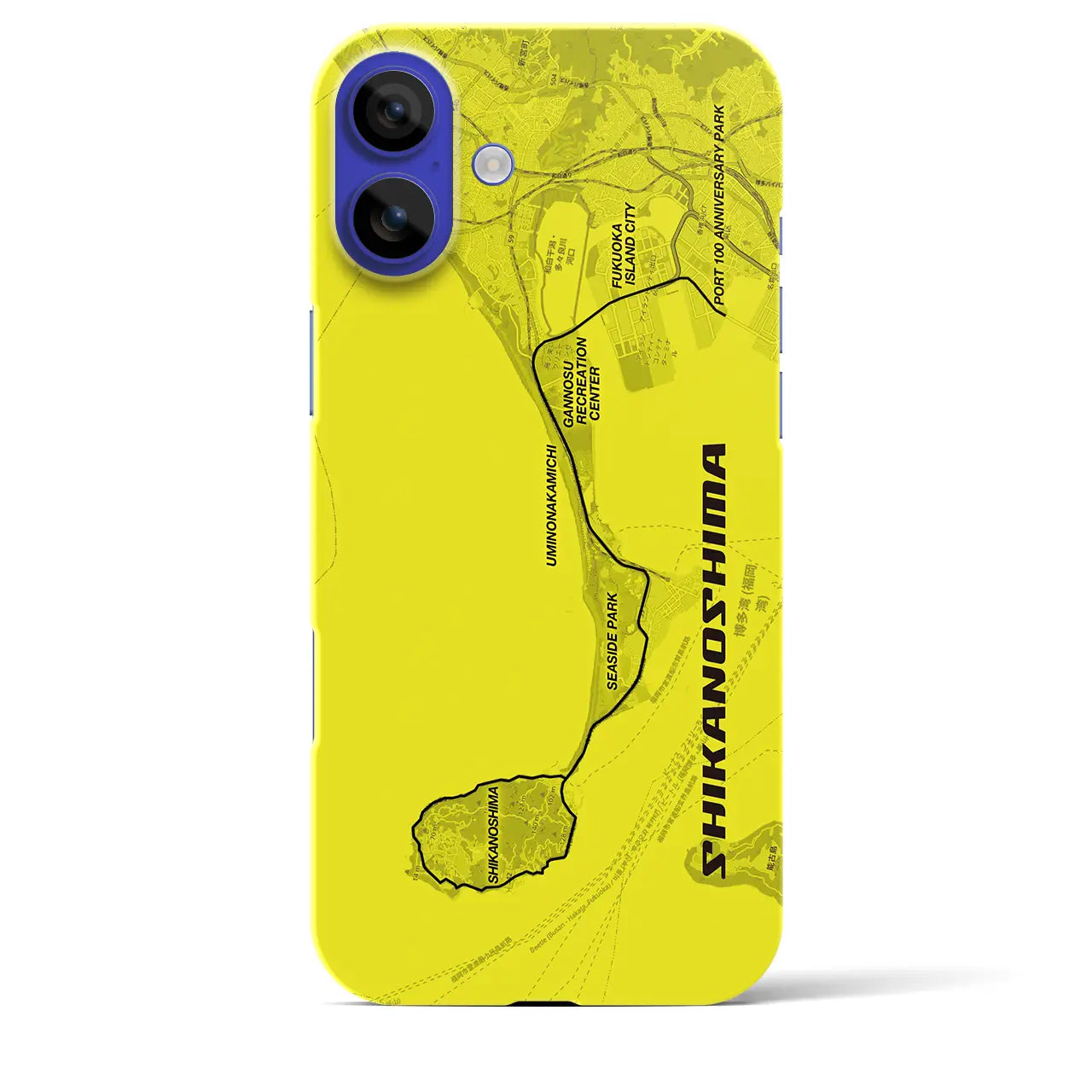 【志賀島2(福岡県)】サイクリストiPhoneケース(バックカバータイプ)