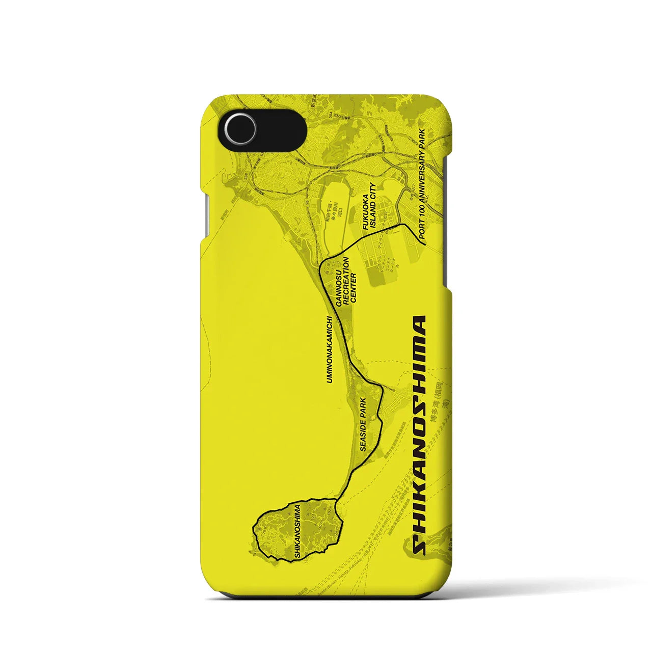 【志賀島2(福岡県)】サイクリストiPhoneケース(バックカバータイプ)