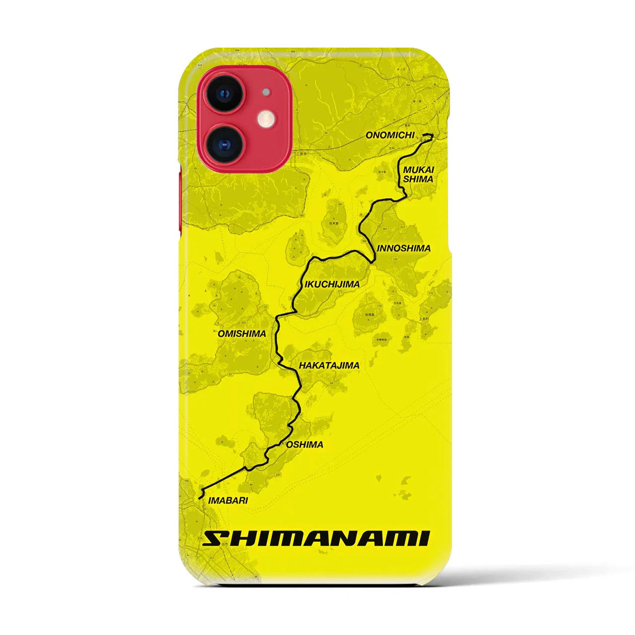 【しまなみ(広島県)】サイクリストiPhoneケース(バックカバータイプ)