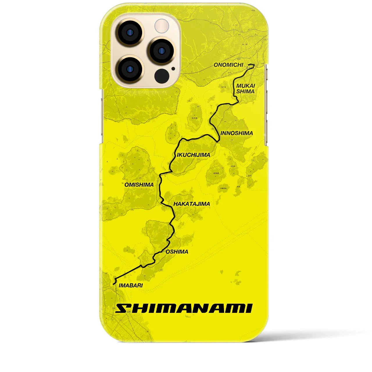 【しまなみ(広島県)】サイクリストiPhoneケース(バックカバータイプ)