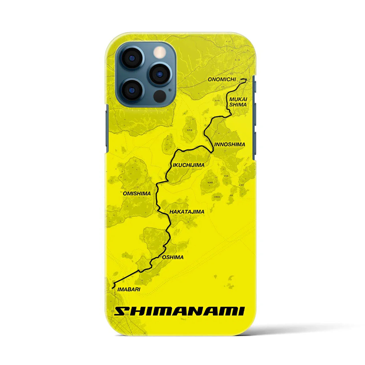 【しまなみ(広島県)】サイクリストiPhoneケース(バックカバータイプ)