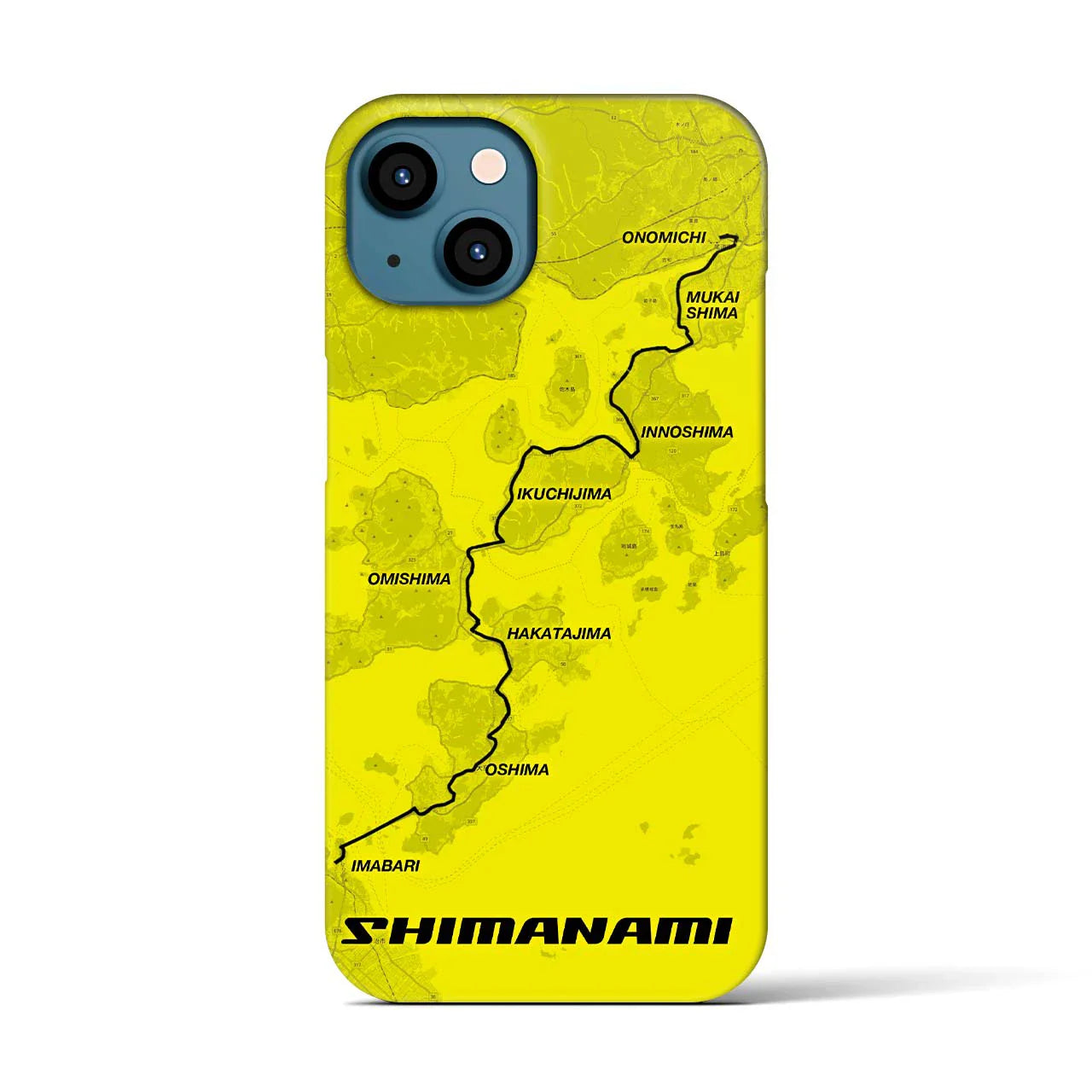 【しまなみ(広島県)】サイクリストiPhoneケース(バックカバータイプ)