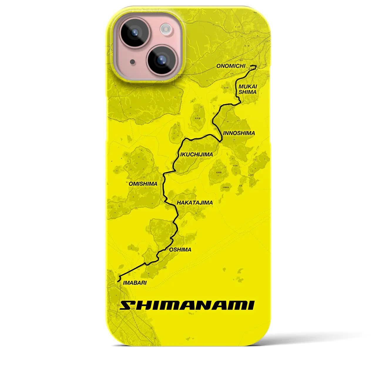 【しまなみ(広島県)】サイクリストiPhoneケース(バックカバータイプ)