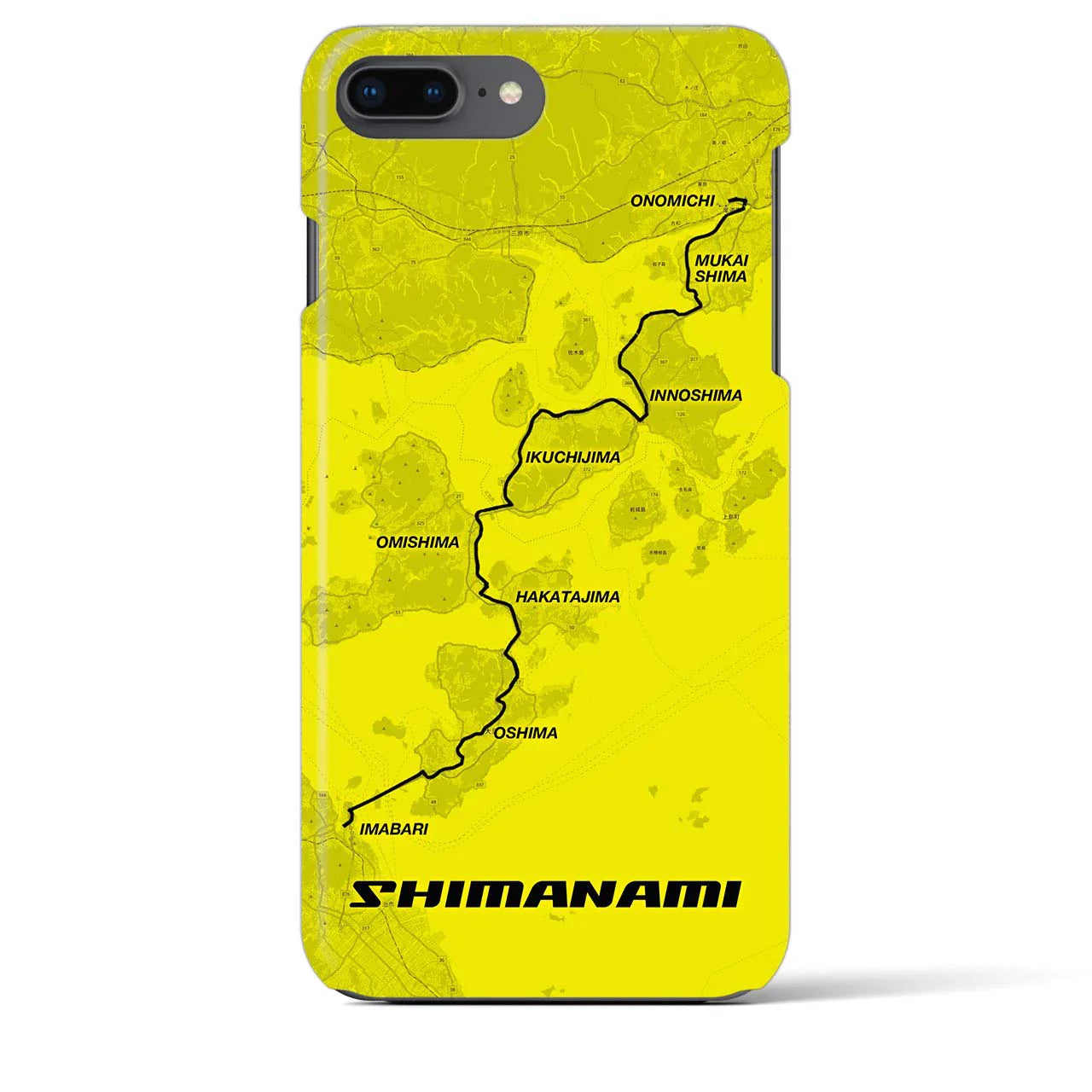 【しまなみ(広島県)】サイクリストiPhoneケース(バックカバータイプ)