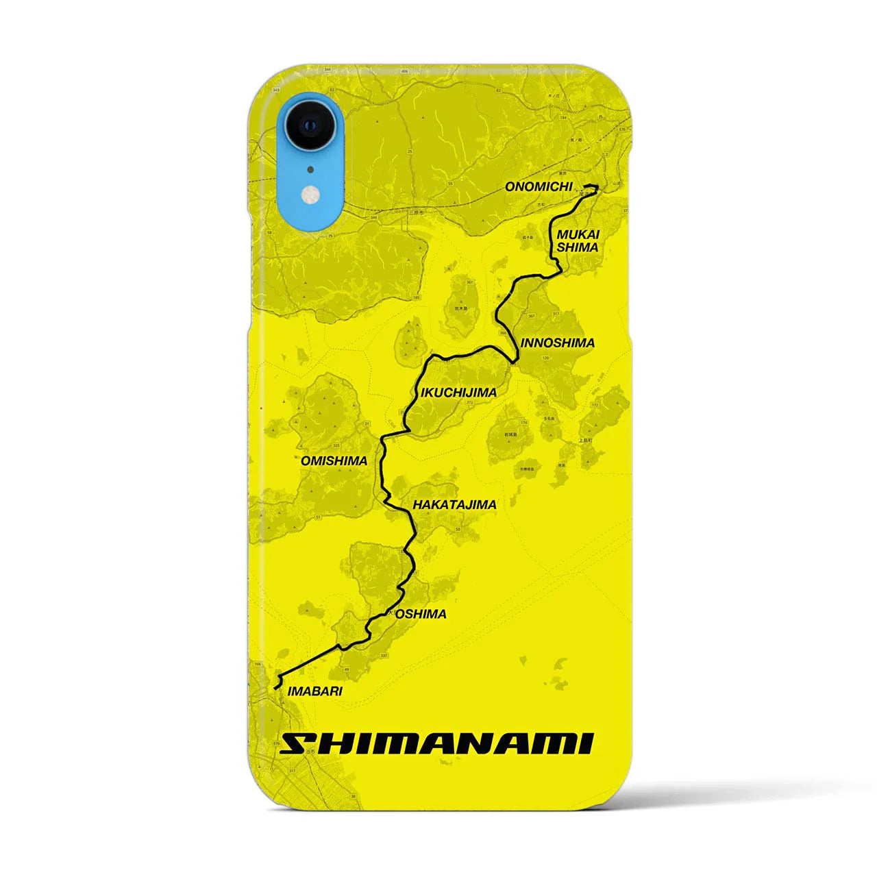 【しまなみ(広島県)】サイクリストiPhoneケース(バックカバータイプ)