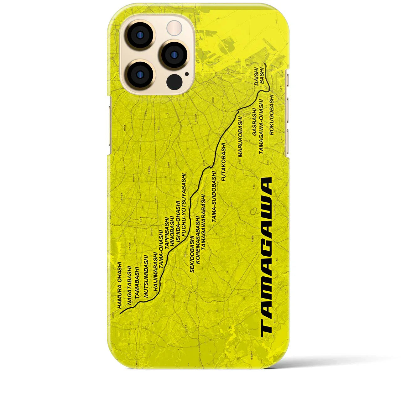 【多摩川(東京都)】サイクリストiPhoneケース(バックカバータイプ)