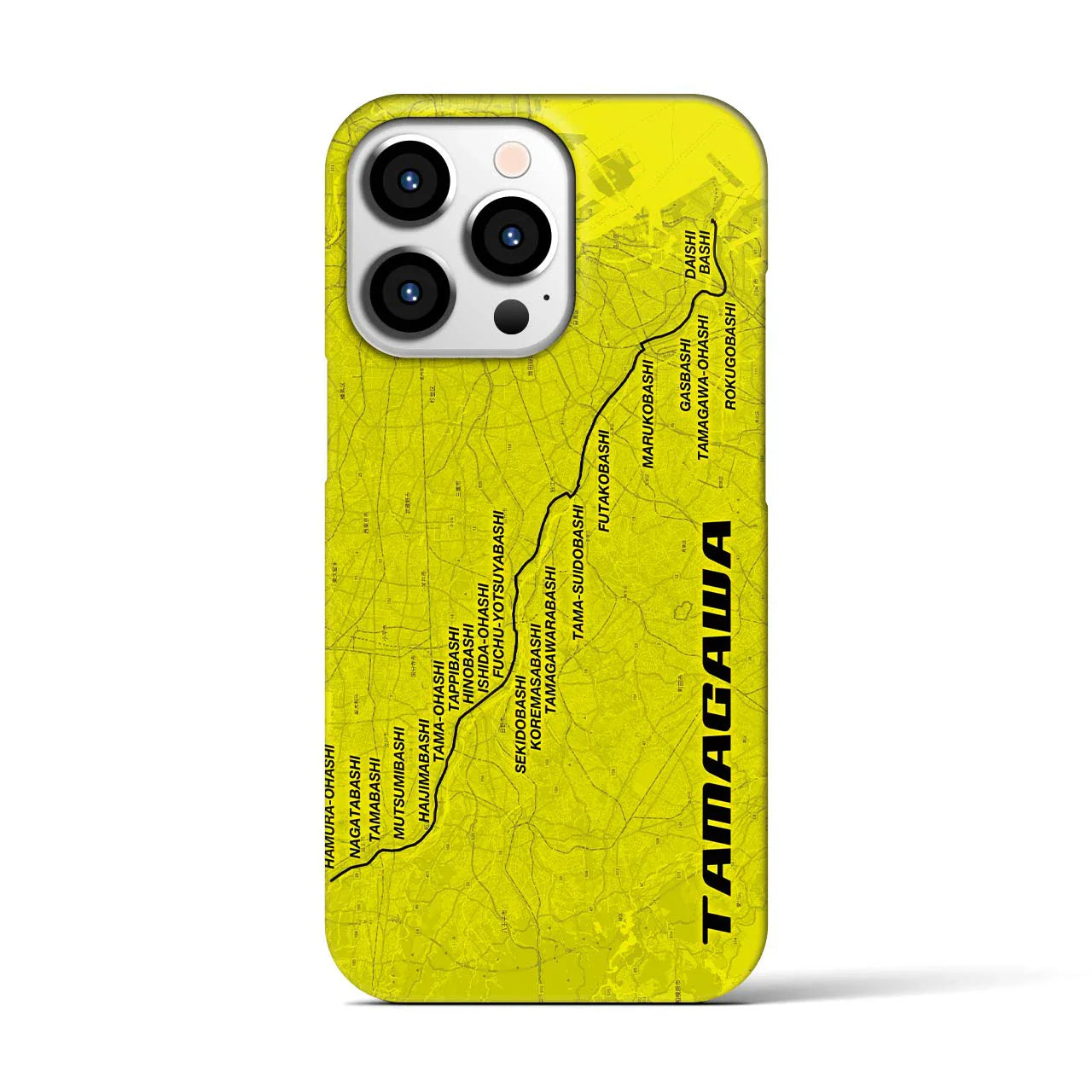 【多摩川(東京都)】サイクリストiPhoneケース(バックカバータイプ)