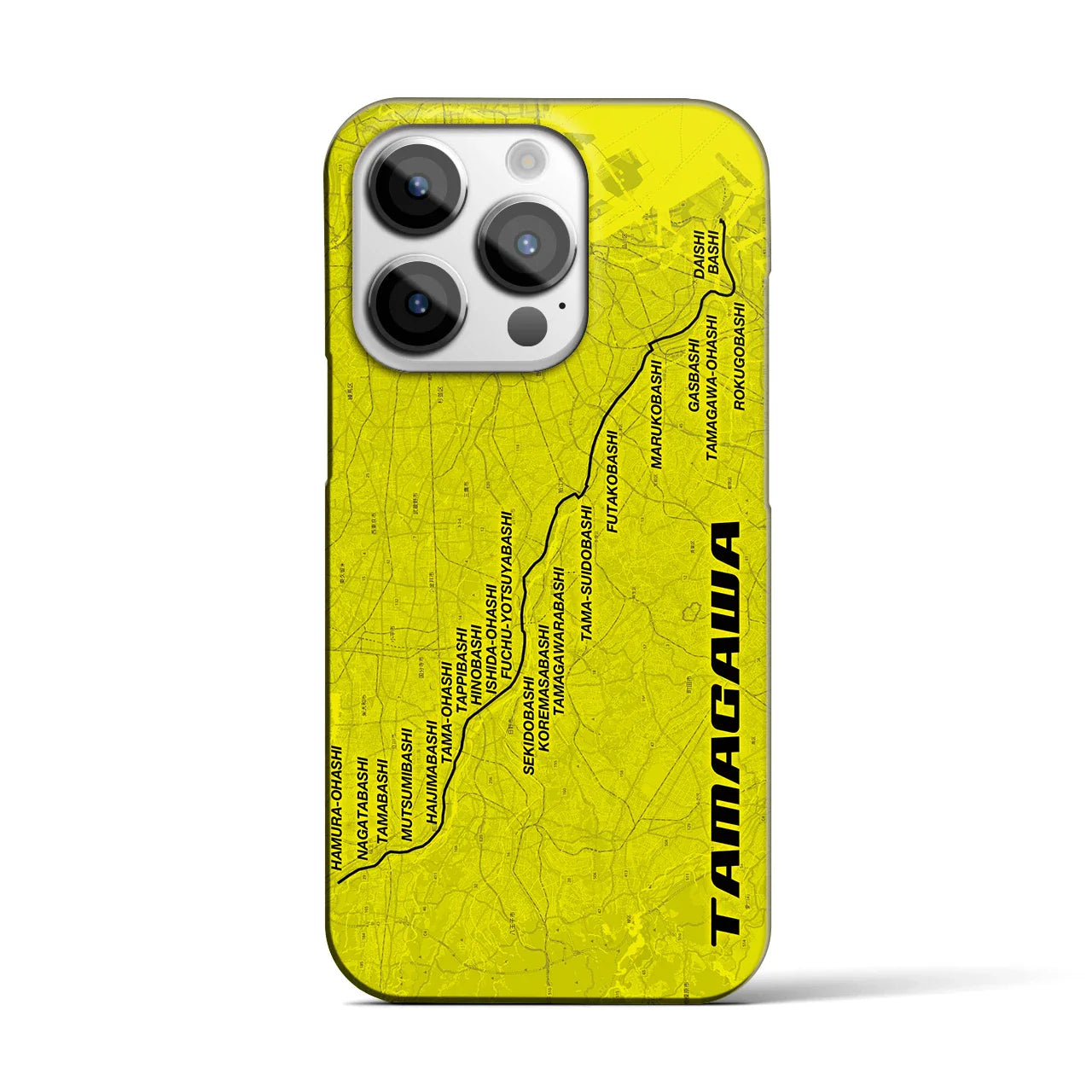 【多摩川(東京都)】サイクリストiPhoneケース(バックカバータイプ)