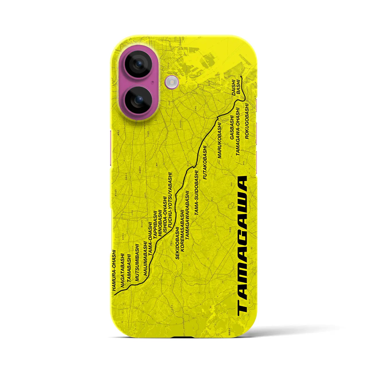 【多摩川(東京都)】サイクリストiPhoneケース(バックカバータイプ)