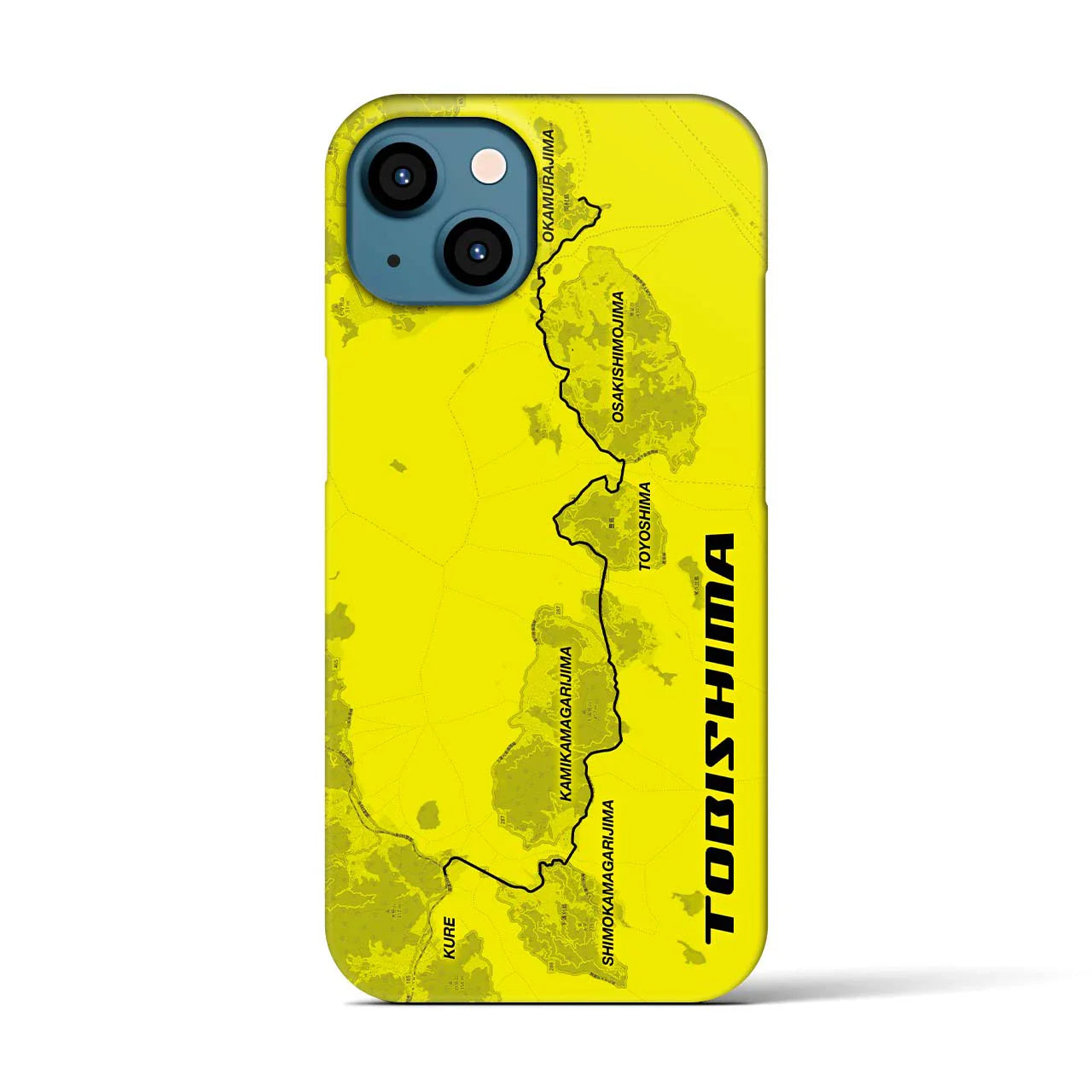 【とびしま(広島県)】サイクリストiPhoneケース(バックカバータイプ)