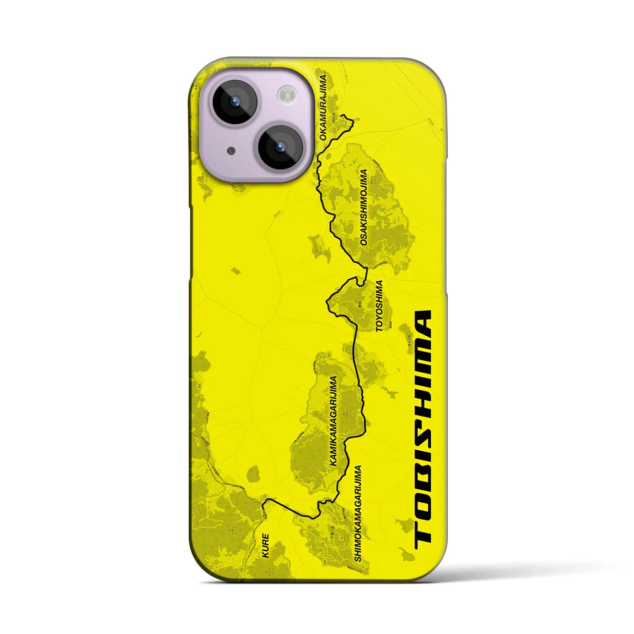 【とびしま(広島県)】サイクリストiPhoneケース(バックカバータイプ)