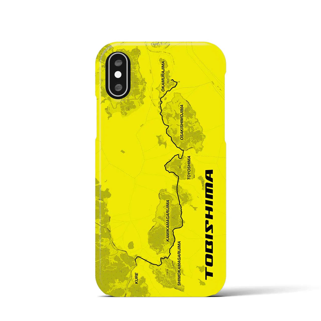 【とびしま(広島県)】サイクリストiPhoneケース(バックカバータイプ)
