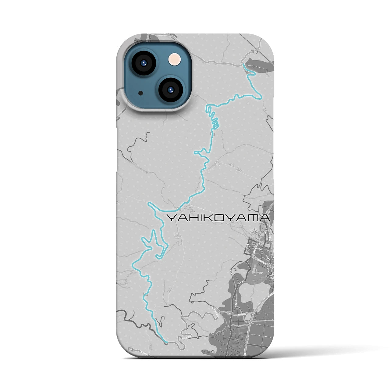 【弥彦山(新潟県)】スカイラインiPhoneケース(バックカバータイプ)