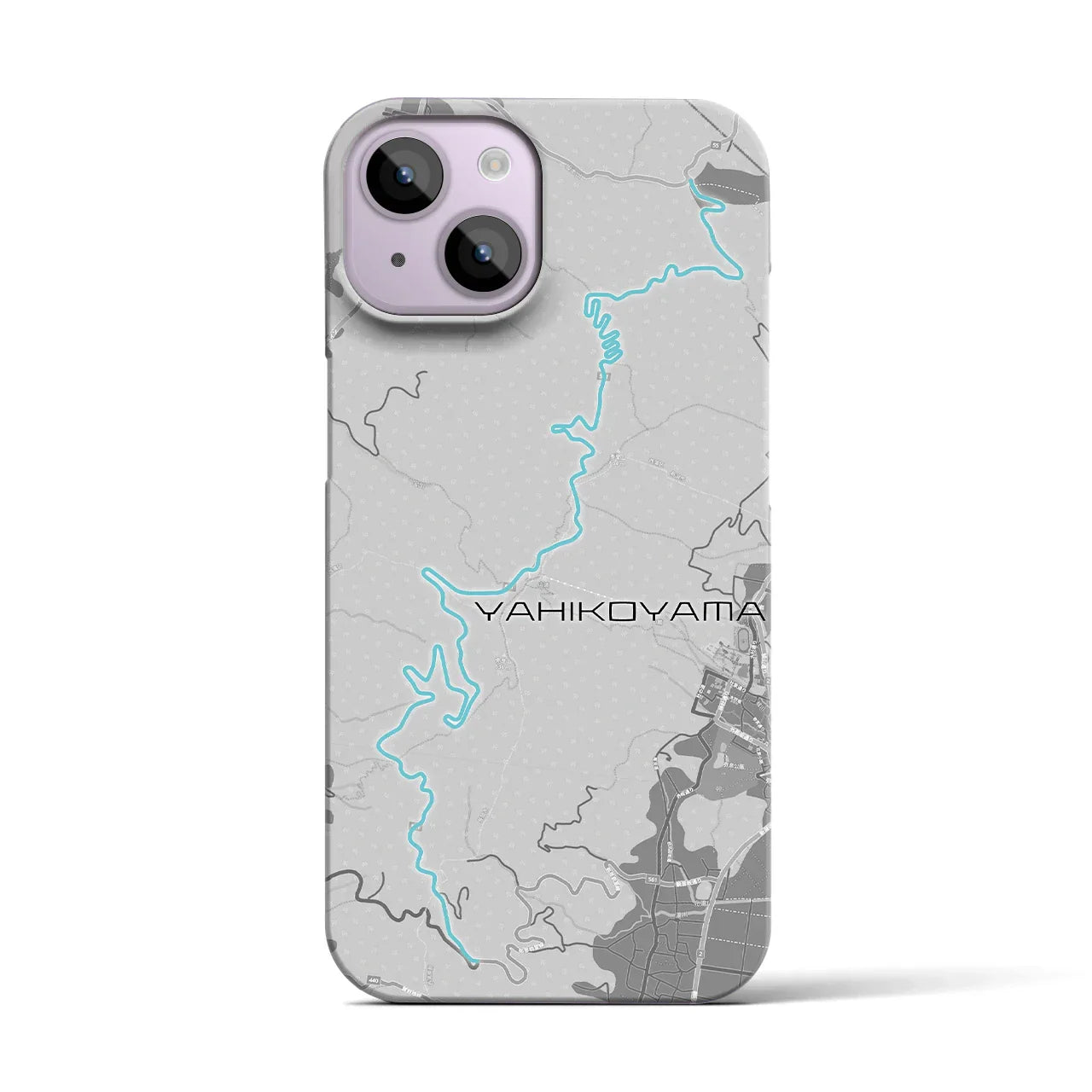 【弥彦山(新潟県)】スカイラインiPhoneケース(バックカバータイプ)