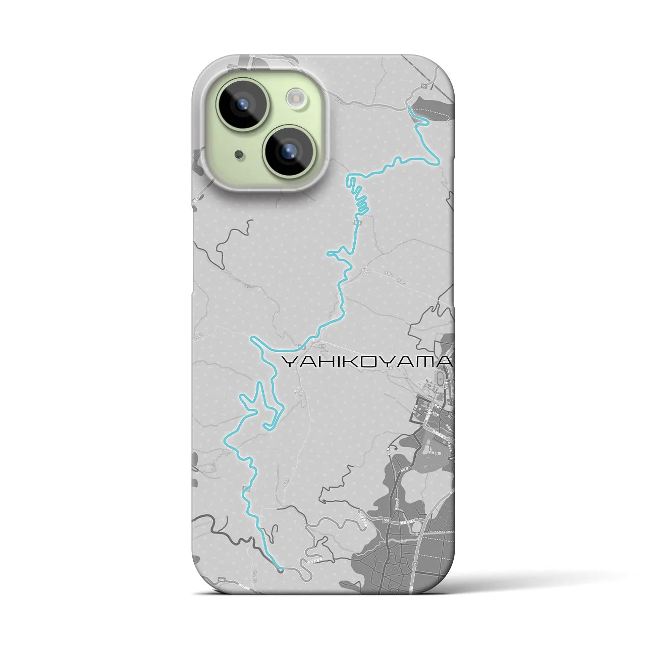 【弥彦山(新潟県)】スカイラインiPhoneケース(バックカバータイプ)