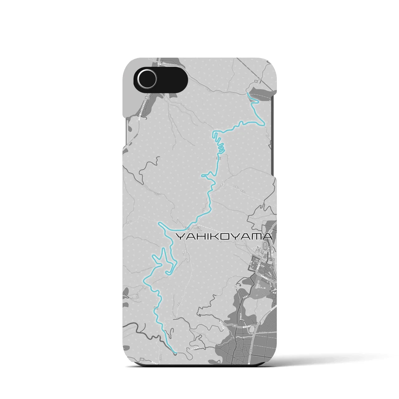 【弥彦山(新潟県)】スカイラインiPhoneケース(バックカバータイプ)