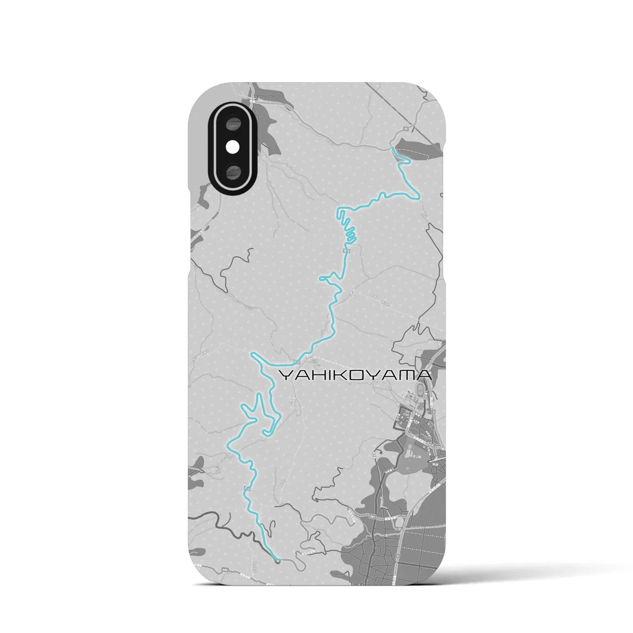 【弥彦山(新潟県)】スカイラインiPhoneケース(バックカバータイプ)