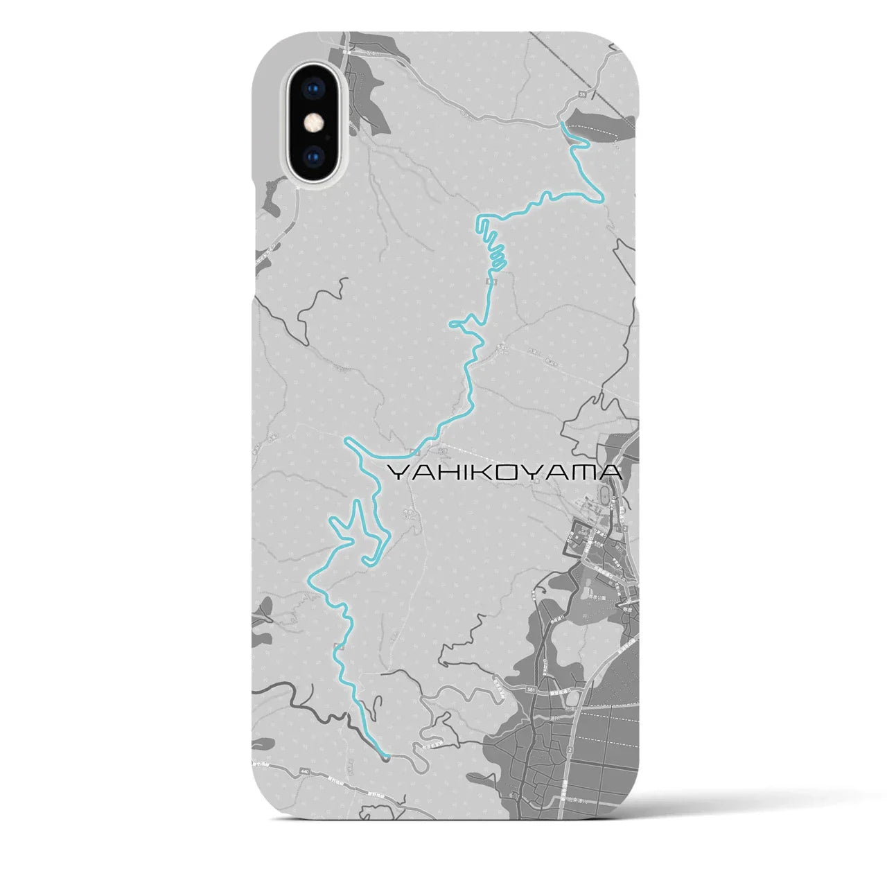 【弥彦山(新潟県)】スカイラインiPhoneケース(バックカバータイプ)