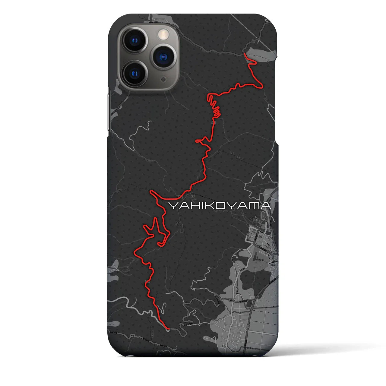 【弥彦山(新潟県)】スカイラインiPhoneケース(バックカバータイプ)