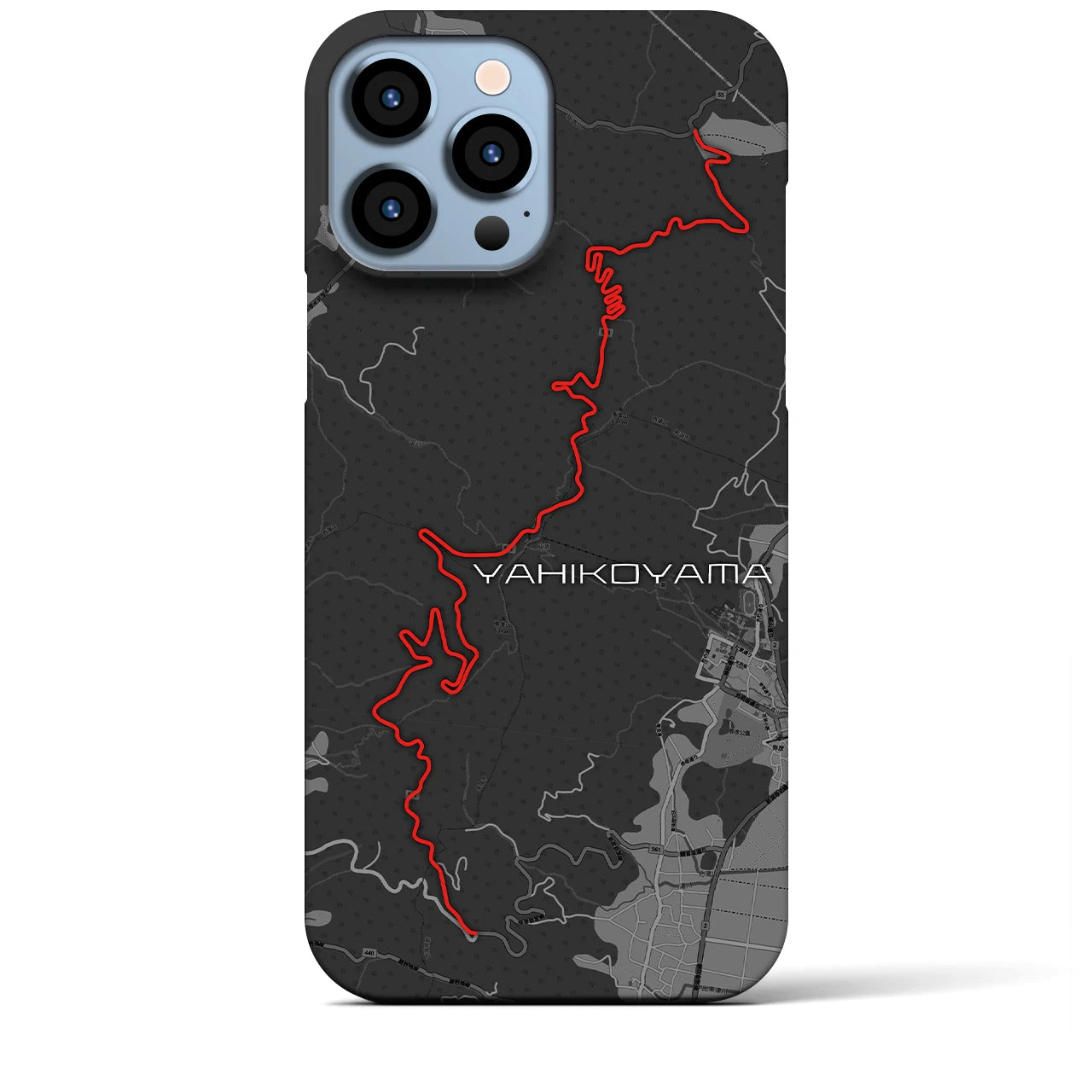 【弥彦山(新潟県)】スカイラインiPhoneケース(バックカバータイプ)