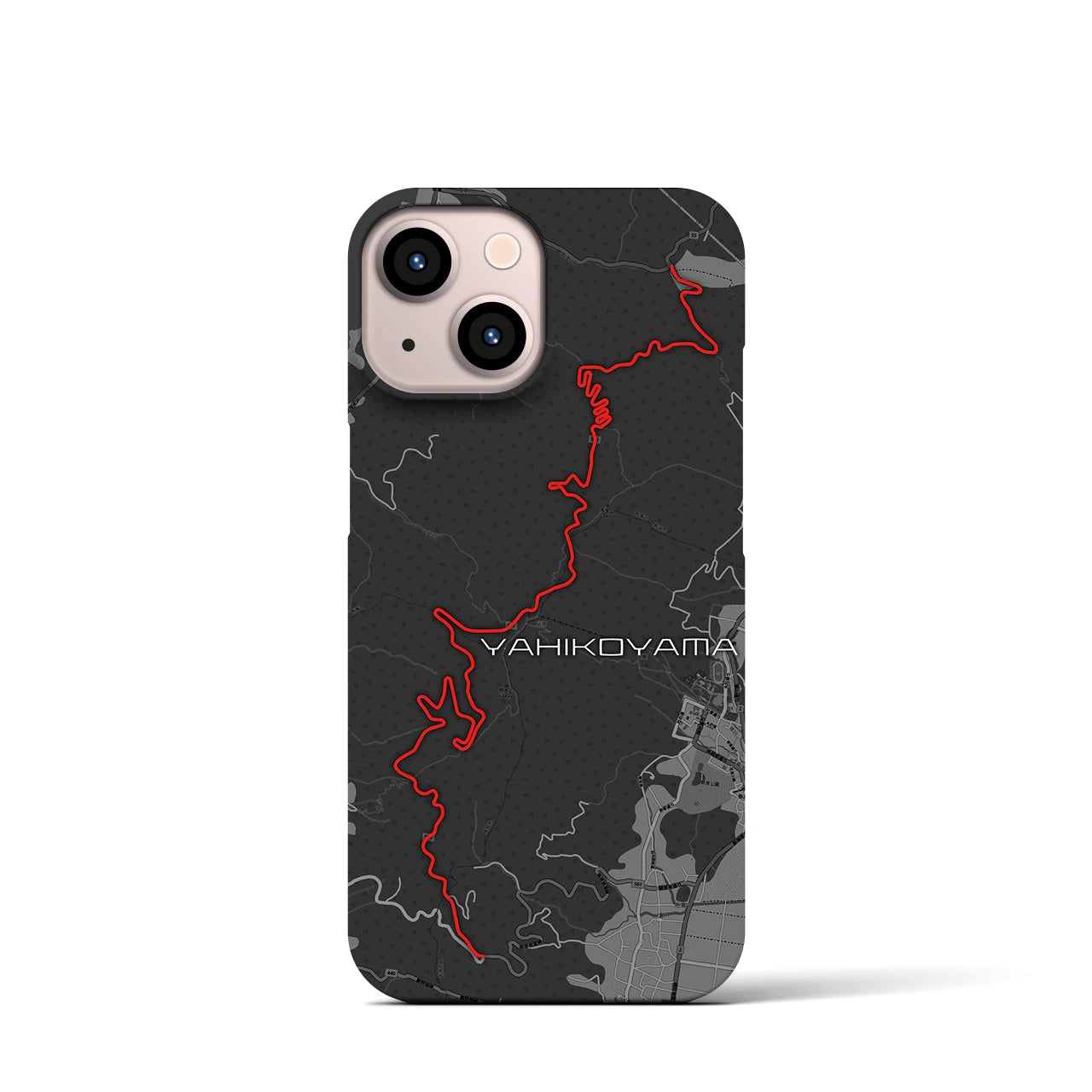 【弥彦山(新潟県)】スカイラインiPhoneケース(バックカバータイプ)