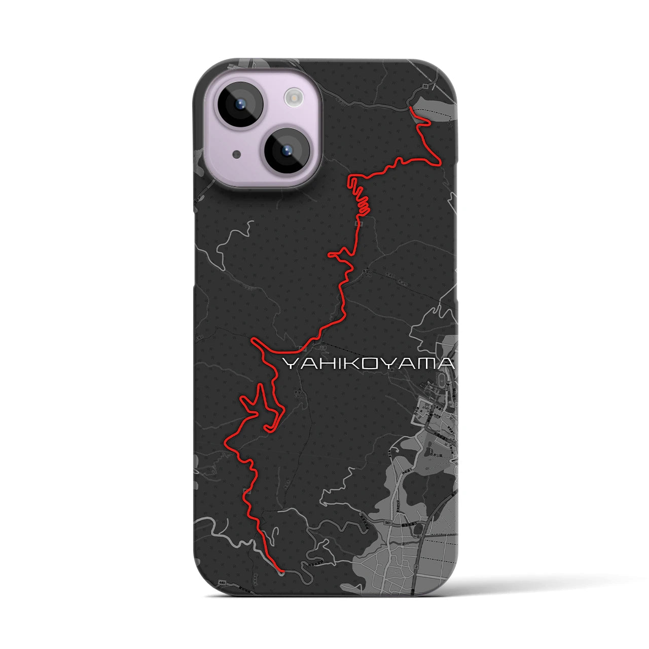 【弥彦山(新潟県)】スカイラインiPhoneケース(バックカバータイプ)