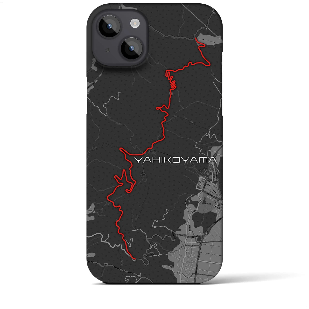 【弥彦山(新潟県)】スカイラインiPhoneケース(バックカバータイプ)